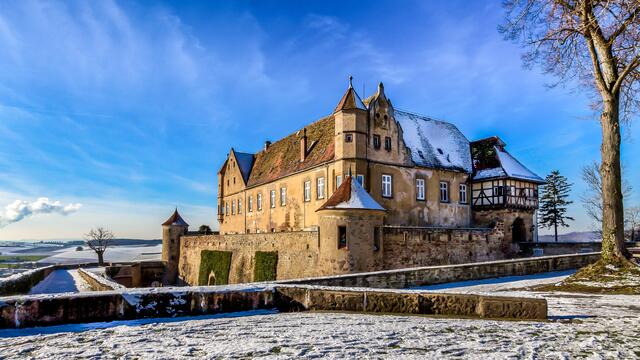 Dieses märchenhafte Bild von der Burg Stettenfels hat Heimatreporterin Uschi Pohl gemacht. Haben auch Sie schöne Fotos von Untergruppenbach? | Foto: Uschi Pohl