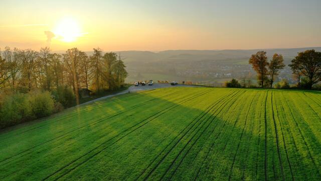 Blick vom Lindenberg