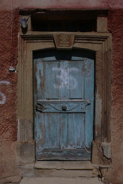 Kunstvolle Haustüre