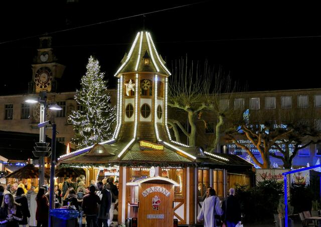 Eingang zum Weihnachtsmarkt