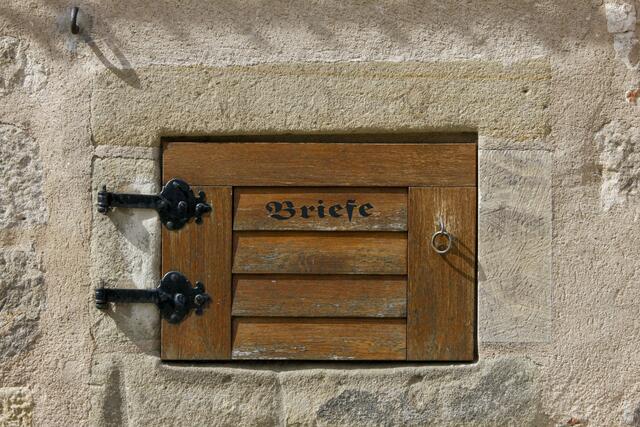Briefkasten - Dinkelsbühl