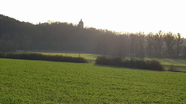 Blick zum Kreuzberg