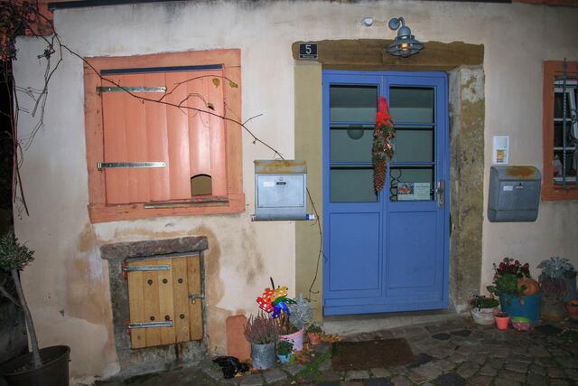Haustür in Bad Wimpfen