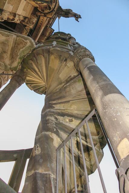 Wendeltreppe an der Kilianskirche