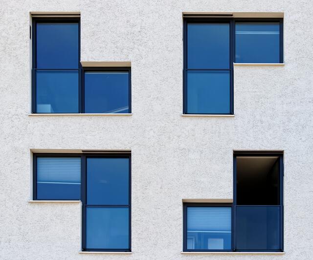 Das Tetris-Haus im Neckarbogen