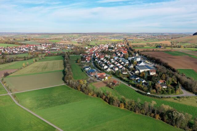 Bretzfeld mit Bahnhofsviertel