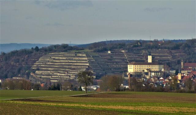 Schloss Horneck und das "Himmelreich" im Februar