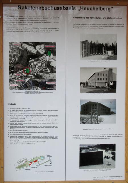Raketenabschussbasis "Heuchelberg".