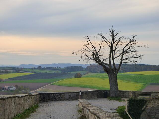 Novemberpastell - Umlandblick von Burg Stettenfels