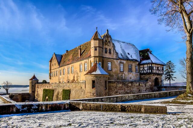 Märchenhafte Burg Stettenfels