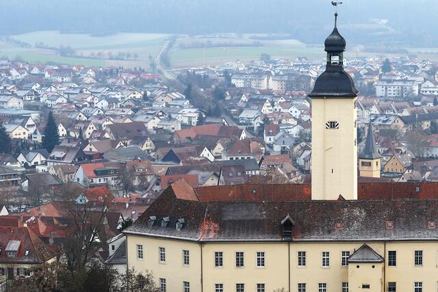Über den Dächern von Gundelsheim...