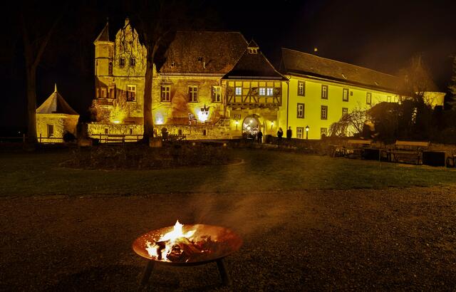 Weihnachtsfeuer