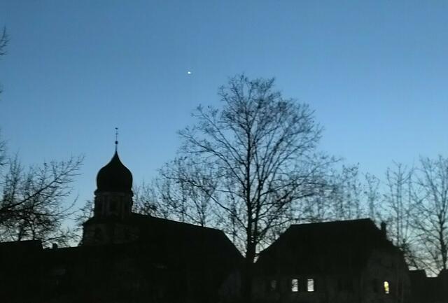 St.Mauritius in der Abenddämmerung