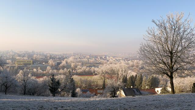 Blick auf Untergruppenbach von der Kuhsteige