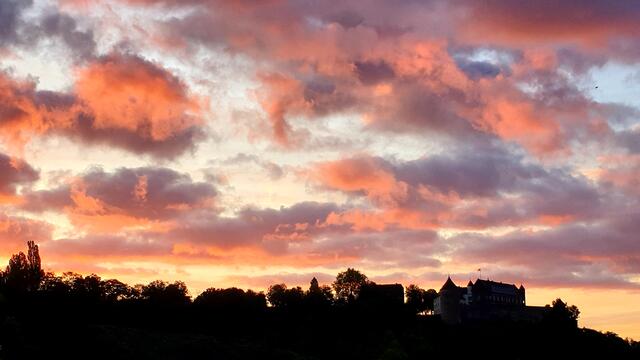 Stettenfels immer in anderen Farben