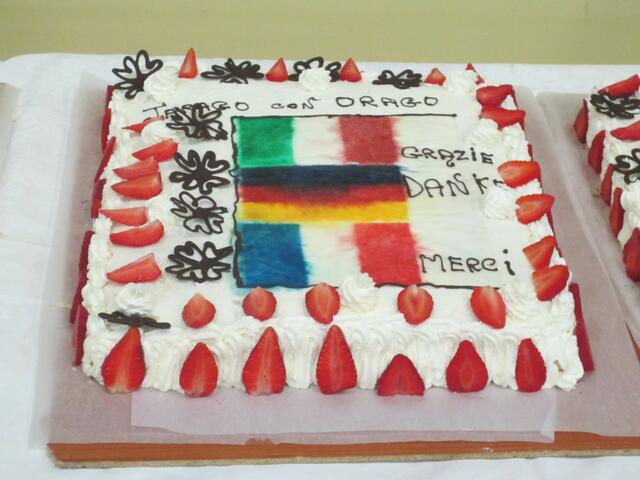 Trimelagetorte in Jerage con Orago