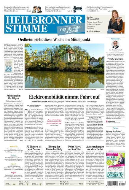 KW 4 steht ganz im Zeichen von Oedheim: Das macht das Titelbild des meine.stimme-Heimatreporters Timo Herrmann deutlich.