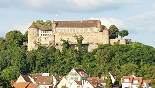 Burgblick auf Stettenfels