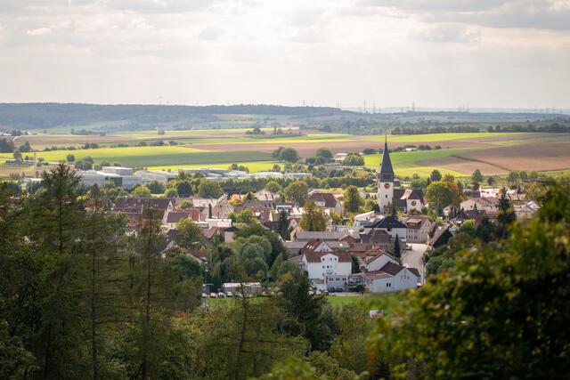 Schöne Ausicht am Erlebniswanderweg