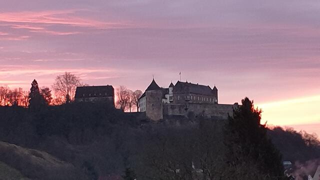 Stettenfels am Morgen