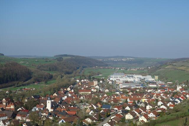 Dörzbach, Blick vom Urenberg