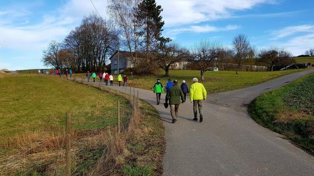 Hinauf zur Hochebene