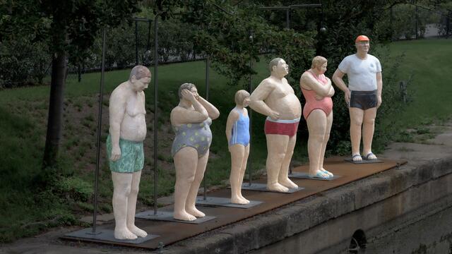 Bernd Optenkamps Foto der "Duscher".