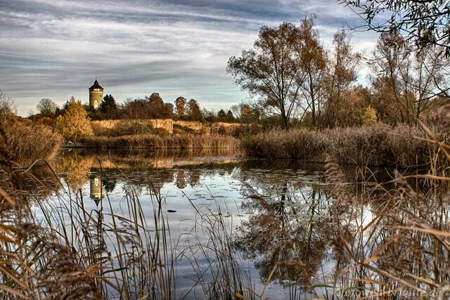 Ziegeleipark im Spätherbst
