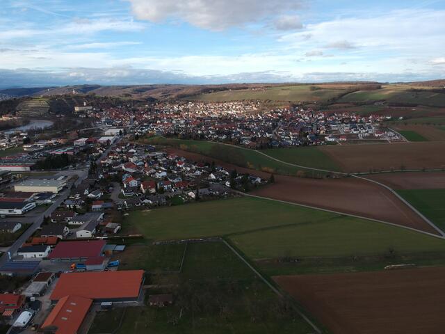 Luftbild von Gundelsheim