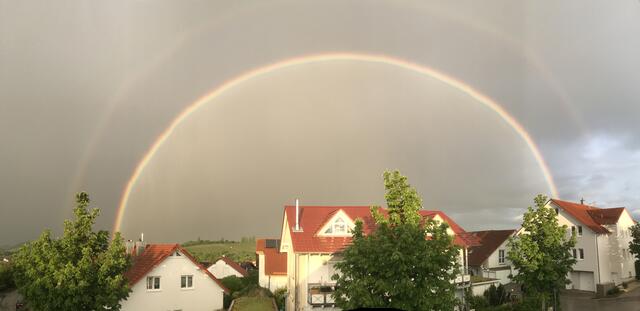 Gewitterstimmung in Ellhofen