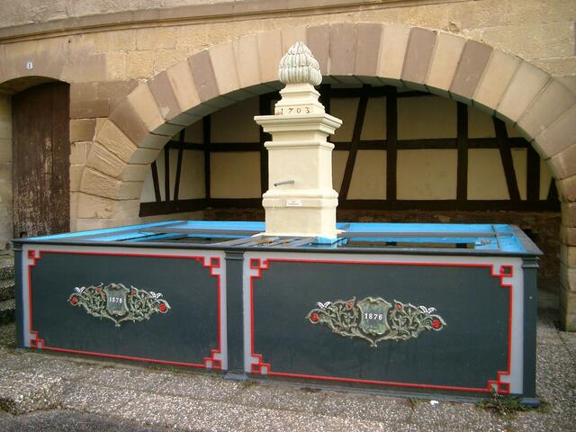 Brunnen in der Brunnengasse