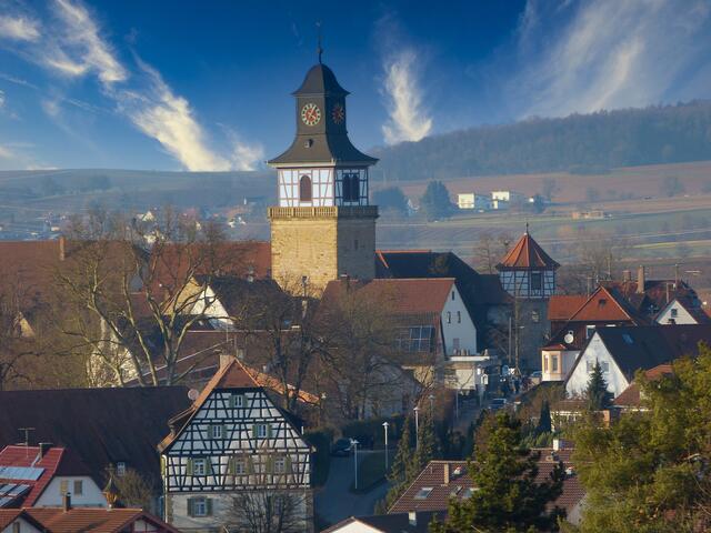 Neuenstadt Torturm von Süden