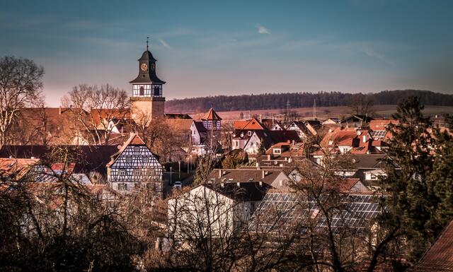 Blick zum Torturm