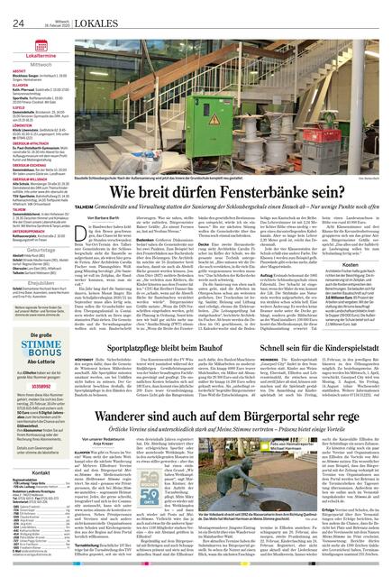 Im Beitrag über die Aktivitäten auf Meine.Stimme wird klar: In Ellhofen geht was. Das Foto kommt wieder von Heimatreporter Michael Harmsen.