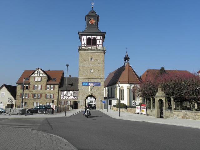 Der Torturm von Neuenstadt