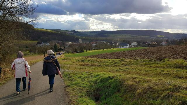 Blick auf Gommersdorf