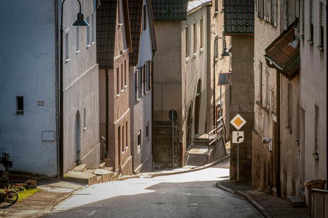 Bergstraße in Talheim