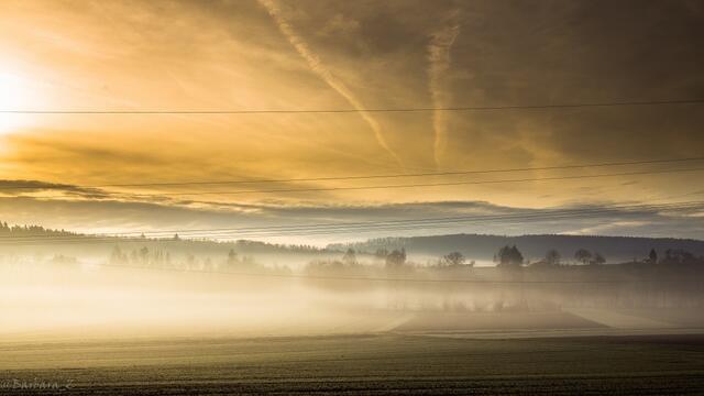 Wie aus einem anderen Land - und doch Langenbrettach im Dezember 2019