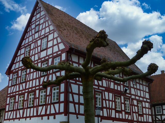 Fachwerkhaus in der malerischen Altstadt