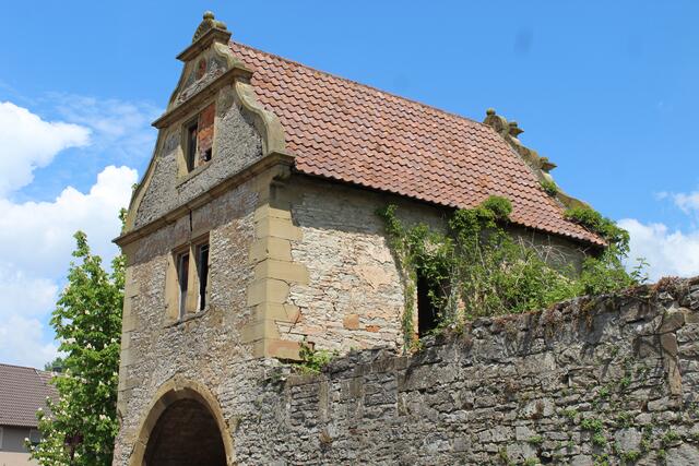 Torhaus Schloss Presteneck Neuenstadt - Stein