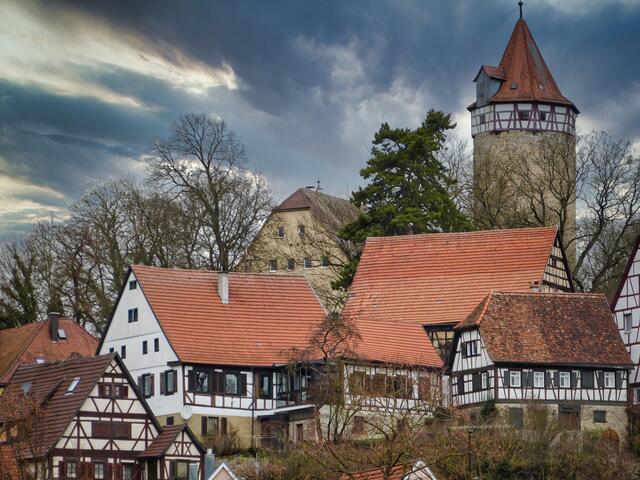 Schlossberg mit Götzenturm