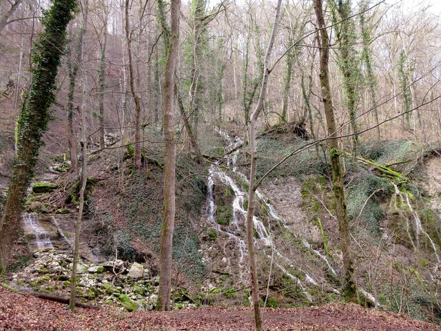 Wasser gab es in den letzten Tagen reichlich - Autalwasserfall