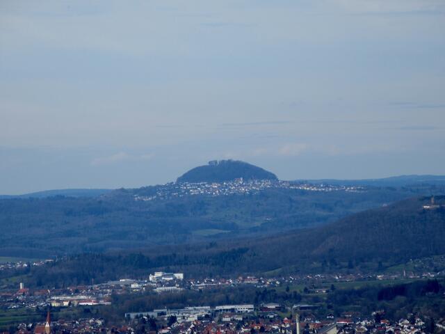 Einer der Zeugenberge, Hohenstaufen.