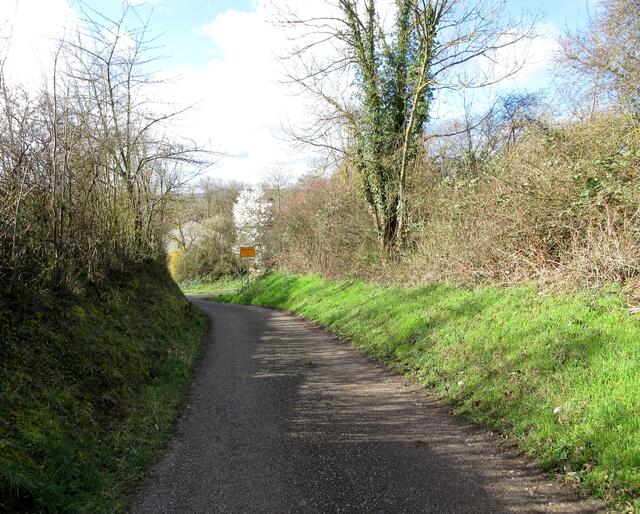 Hohlweg nach Richtung Meimsheim