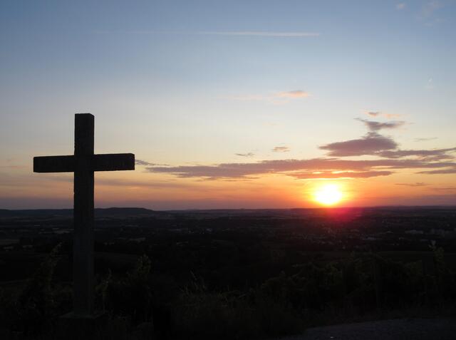 Sonnenuntergang am Staufenberg