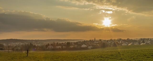 Abendstimmung in Massenbachhausen