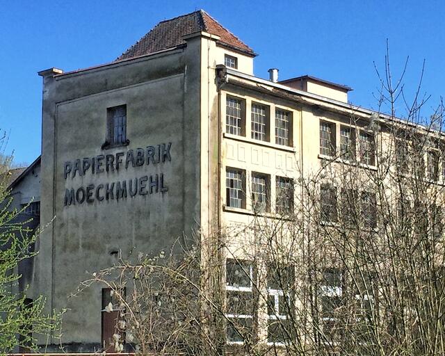 Papierfabrik an der Seckach
