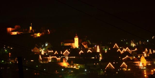 Forchtenberg in der Weihnachtszeit