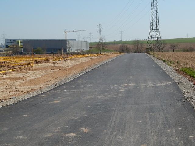 Auf der Geraden, viel Platz