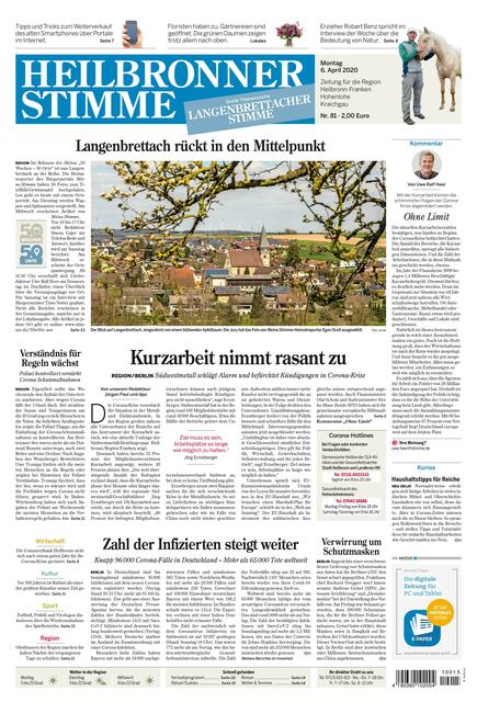In KW 15 ist Langenbeutingen an der Reihe. Egon Groß hat ein schönes Foto dazu gemacht, das auf der Titelseite gelandet ist.